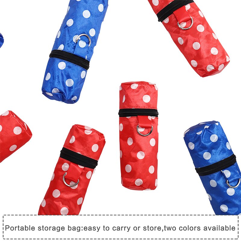 Polka Dot Printed Raincoat for Dogs