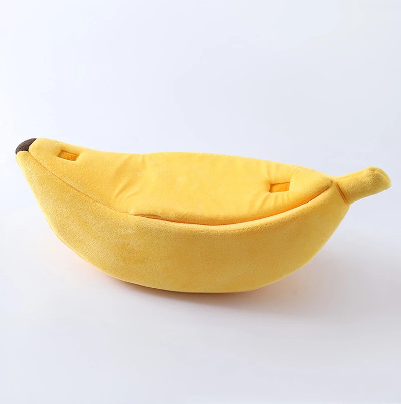 Banana Shaped Cat Bed