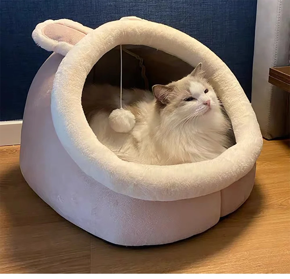 Cats Warm Basket Bed