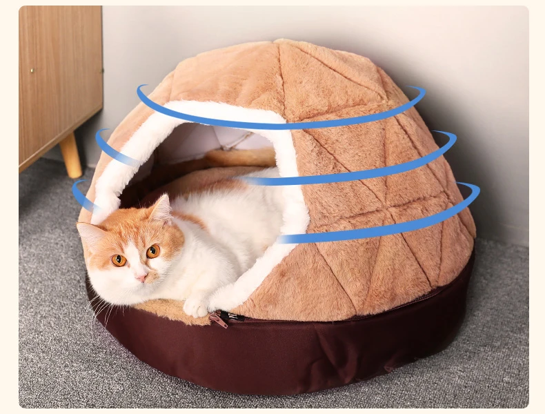 Warm Cat Bed House