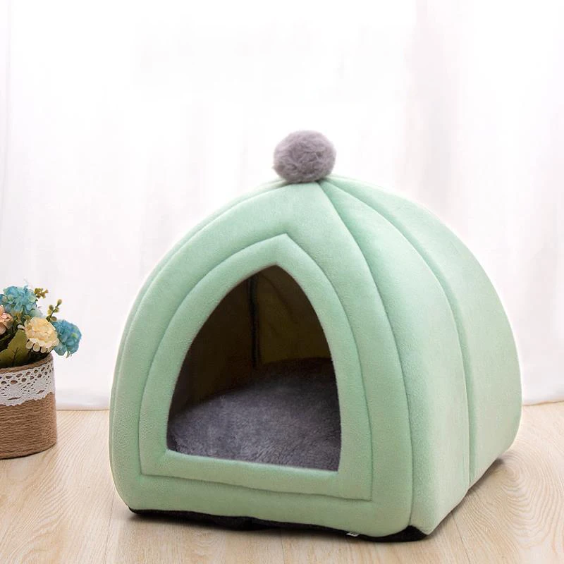 Cats Sleeping House Bed