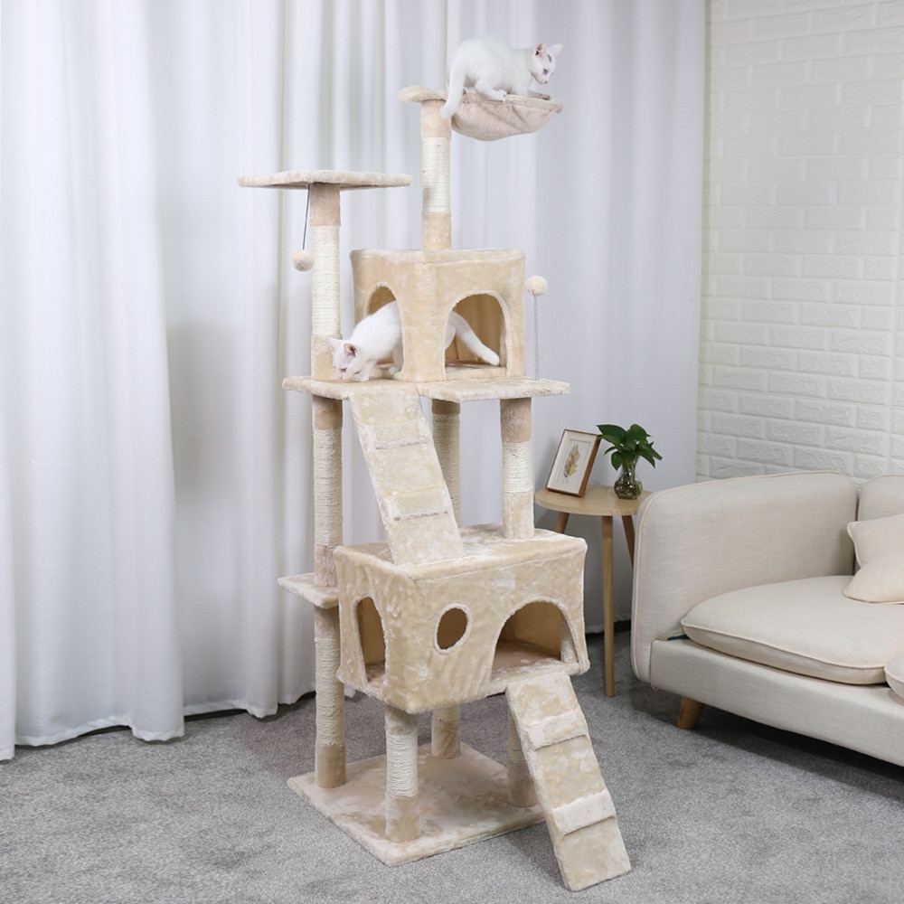 Cat's Plush Tree House